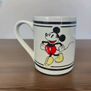 Striding Mickey Mouse Coffee Cup Disney Classic Gibson Collectible Souvenir VTG